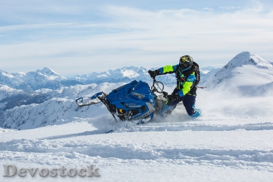 Devostock Cold Glacier Snow 8073
