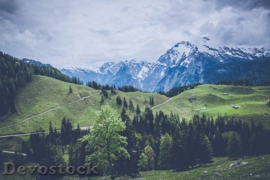 Devostock Cold Landscape Mountains 1086