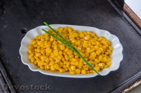 Devostock Corn Corn Kernels Yellow