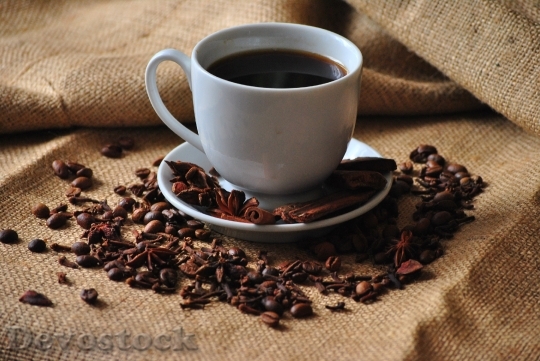 Devostock Cup Coffee Coffee Beans 0
