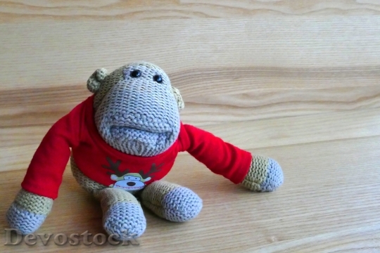 Devostock Cute Monkey Toy 1363