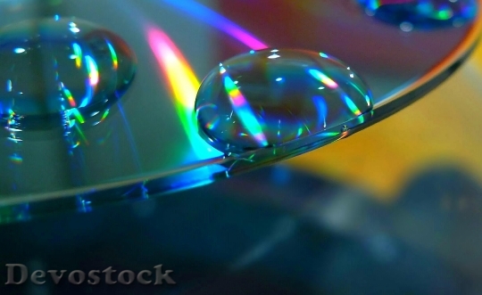 Devostock Disc Cd Colorful About