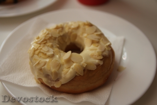 Devostock Donuts Doughnut Dessert Snack