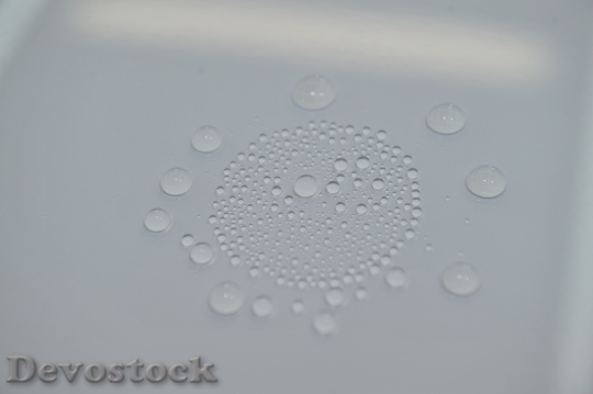 Devostock Drop Water Polka Dot 2