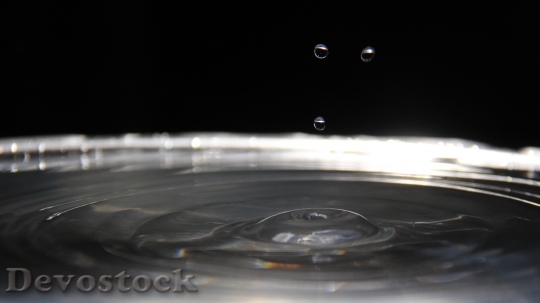 Devostock Drops Tribbles Water 874939