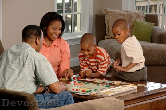 Devostock Family Playing Board Game 1