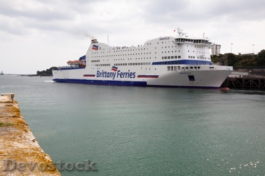 Devostock Ferry Plymouth Ship Water