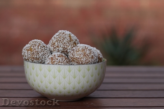 Devostock Food Protein Balls Snacks