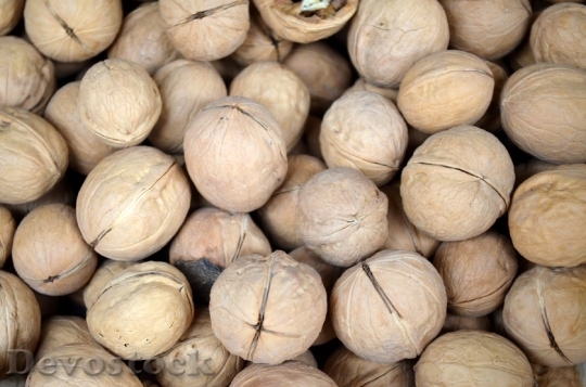 Devostock Food Season Walnut Walnuts