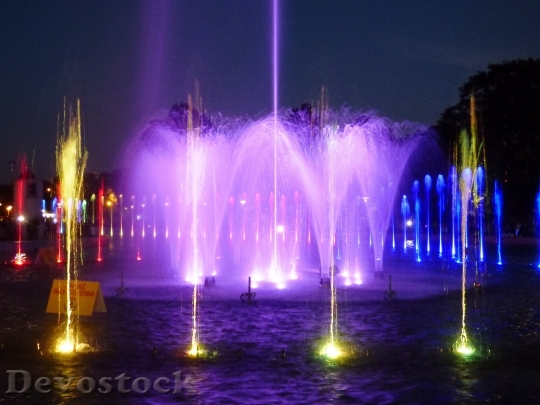 Devostock Fountain Water Light Laser 0
