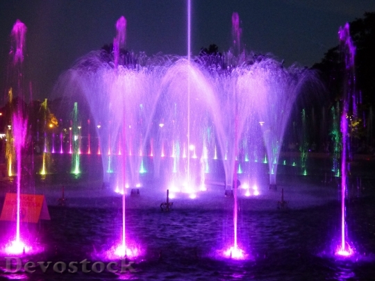 Devostock Fountain Water Light Laser