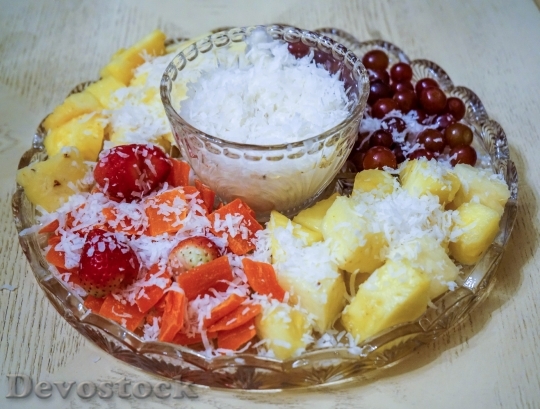 Devostock Fruit Platter Fruit Food