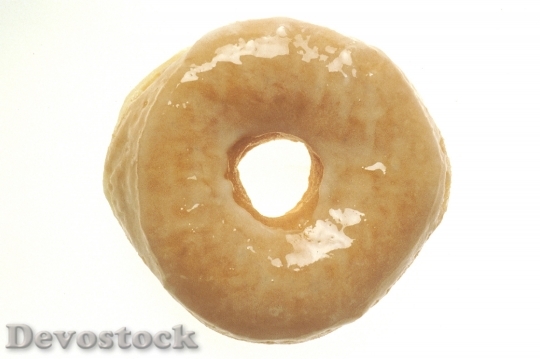 Devostock Glazed Donut Doughnut Dessert