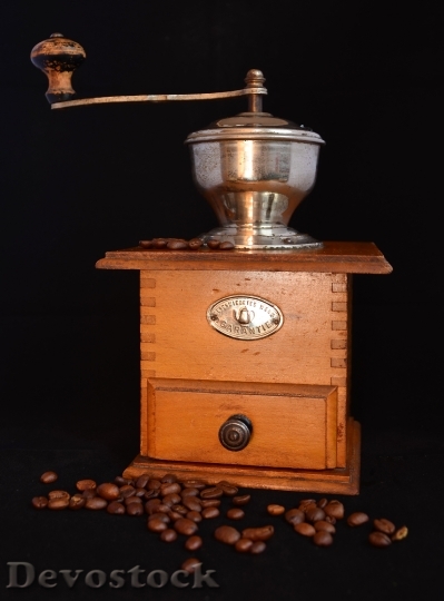 Devostock Grinder Old Coffee Grind