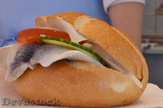 Devostock Herring Herring Bread Fish 0