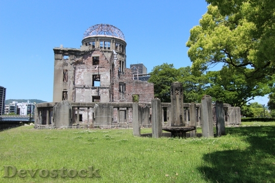 Devostock Hiroshima War Nuclear Bomb