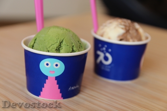Devostock Ice Cream Food Sweet 3