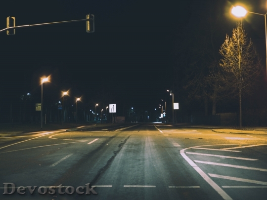 Devostock Landscape Lights Night 7647