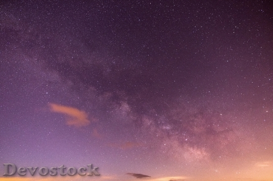 Devostock Landscape Sky Night 9368
