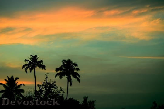 Devostock Landscape Sky Sunset 4354