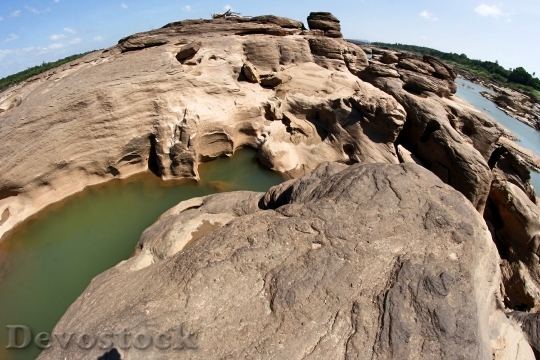 Devostock Landscape Water Rocks 4753