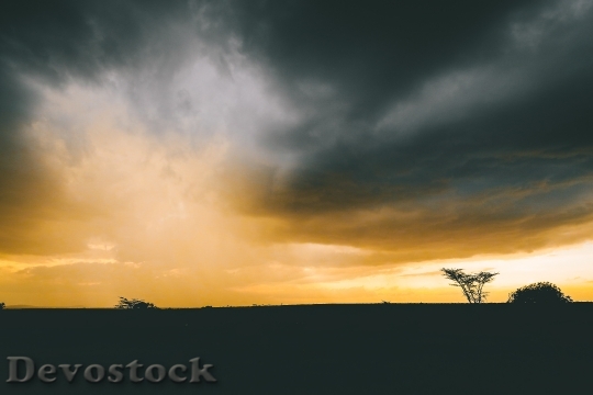 Devostock Light Dawn Landscape 8611