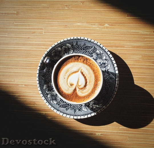 Devostock Light Heart Coffee Espresso