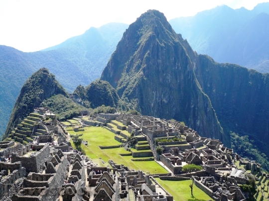 Devostock Machu Picchu Landscape Mountains