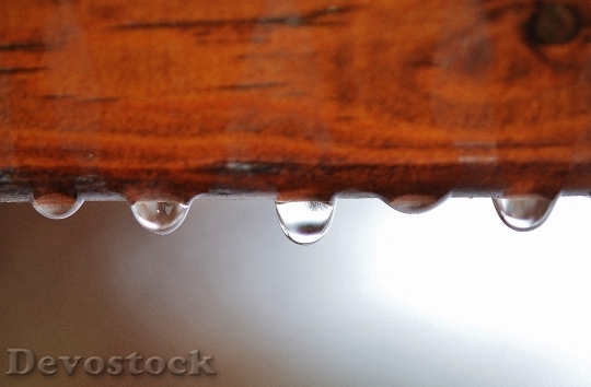 Devostock Macro Background Drop Water