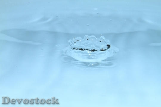 Devostock Macro Drop Water Nature