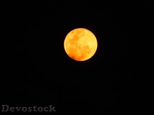 Devostock Moon Sky Full Moon 2