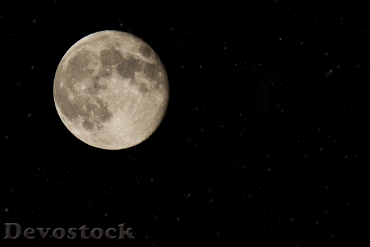 Devostock Moons Full Moon Night