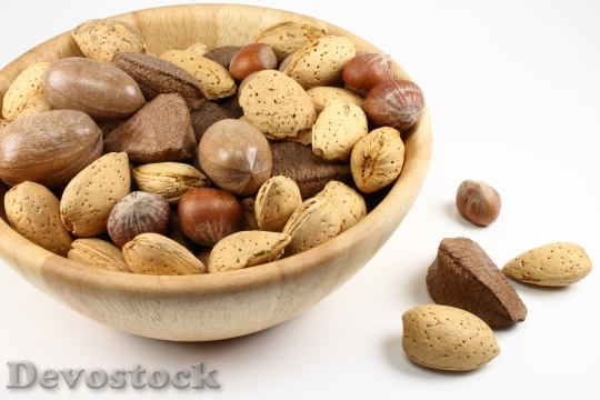 Devostock Nuts Bowl Food Healthy