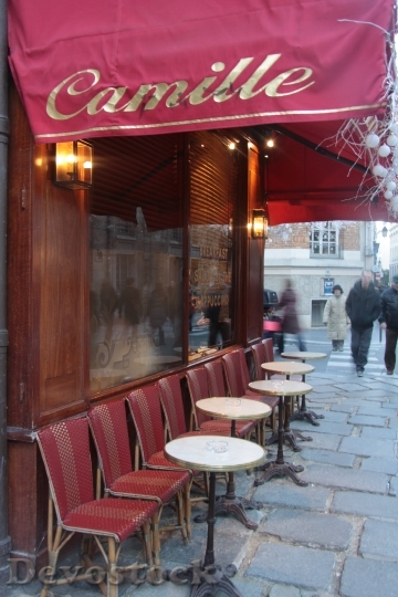 Devostock Paris Coffee Camille Restaurant