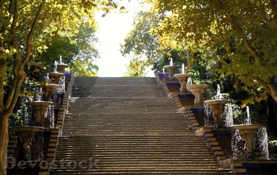 Devostock Park Garden Stairs Gradually