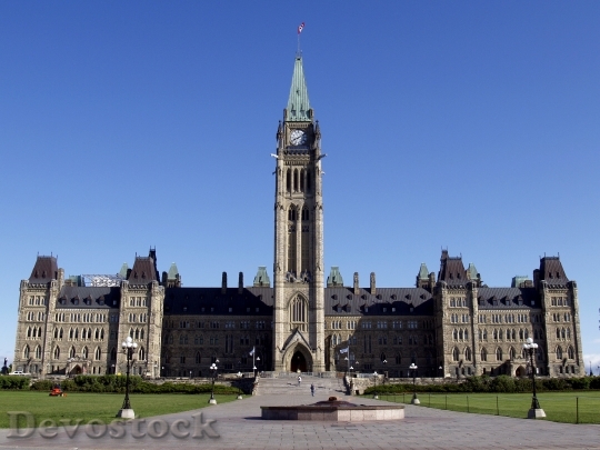 Devostock Parliament Peace Tower Ottawa
