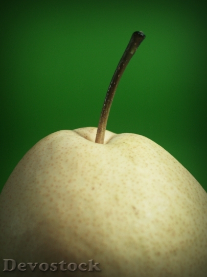 Devostock Pear Asian Nashi Closeup