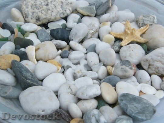 Devostock Pebble Stones Zen Balance