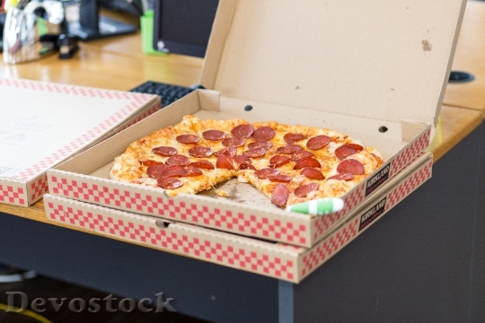 Devostock Pizza Food Takeout Box