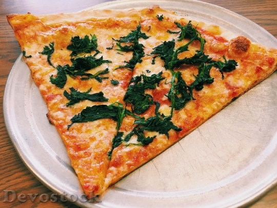 Devostock Pizza Slice Food Lunch