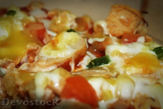 Devostock Pizza Slice Pepperoni White 4
