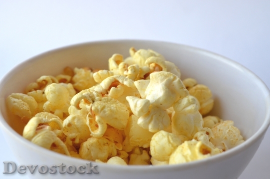 Devostock Popcorn Fast Food Movie 0