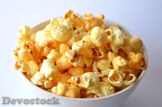 Devostock Popcorn Fast Food Movie 2