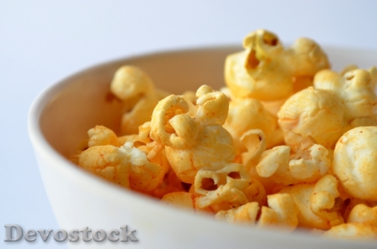 Devostock Popcorn Salted Bowl View