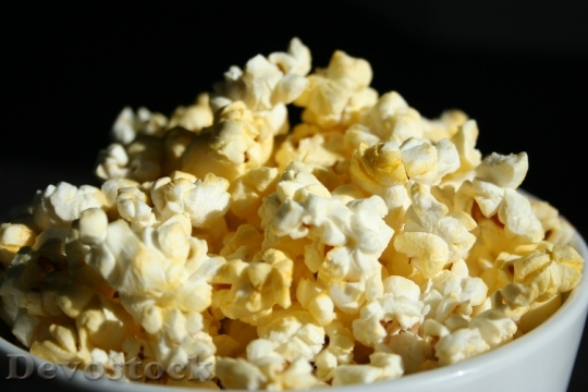 Devostock Popcorn Snack Food Delicious