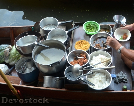 Devostock Pots Pans Cooking Boat