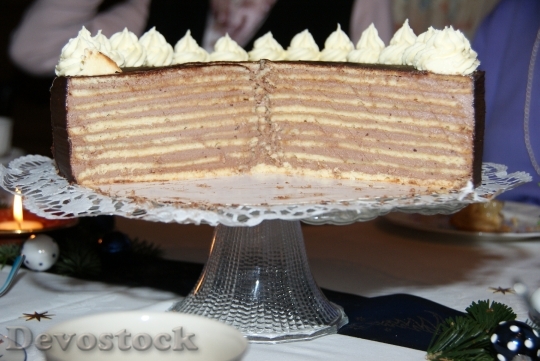 Devostock Prinzregententorte Cake Coffee 108591