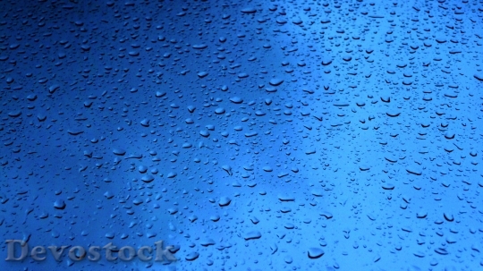 Devostock Rain Drops Glass Droplets