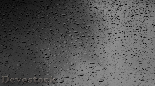 Devostock Rain Drops Window Glass