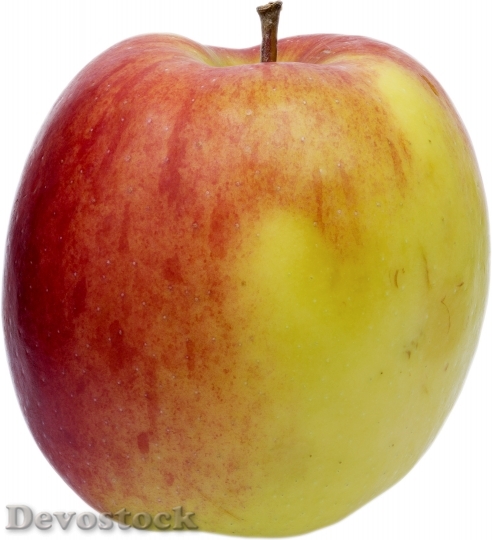 Devostock Red Apple Fruit Red